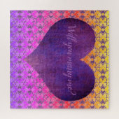 Uw liefde uitdrukken legpuzzel (Horizontaal)