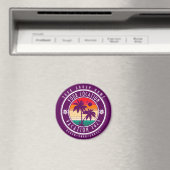 Uw Locatie Vakantie Aangepaste Groepsnaam Zomer Magneet (Insitu (Vaatwasser))