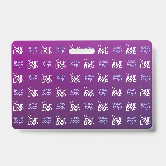 Uw Logo | 2 Geüploade Afbeeldingen of bedrijfslogo Badge (Voorzijde)