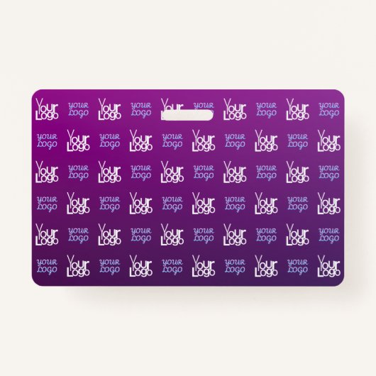 Uw Logo | 2 Geüploade Afbeeldingen of bedrijfslogo Badge (Voorkant)