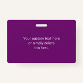 Uw Logo | 2 Geüploade Afbeeldingen of bedrijfslogo Badge (Achterkant)