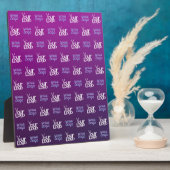 Uw Logo | 2 Geüploade Afbeeldingen of bedrijfslogo Fotoplaat (Zijkant)