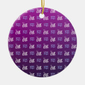 Uw Logo | 2 Geüploade Afbeeldingen of bedrijfslogo Keramisch Ornament (Voorkant)