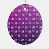 Uw Logo | 2 Geüploade Afbeeldingen of bedrijfslogo Keramisch Ornament (Links)