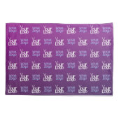 Uw Logo | 2 Geüploade Afbeeldingen of bedrijfslogo Kussensloop (Achterkant)