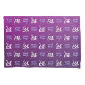 Uw Logo | 2 Geüploade Afbeeldingen of bedrijfslogo Kussensloop (Voorkant)