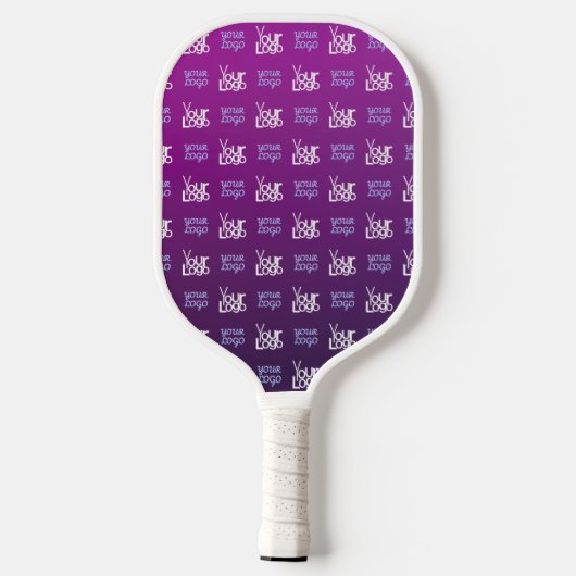 Uw Logo | 2 Geüploade Afbeeldingen of bedrijfslogo Pickleball Paddle (Achterkant)