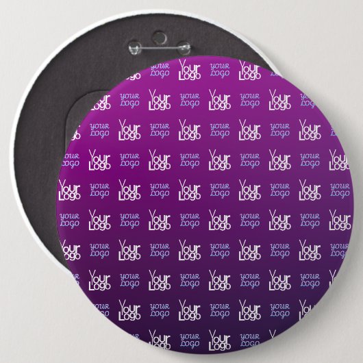 Uw Logo | 2 Geüploade Afbeeldingen of bedrijfslogo Ronde Button 6,0 Cm (Voorkant /achterkant)