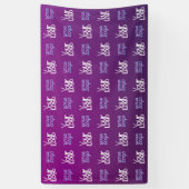 Uw Logo | 2 Geüploade Afbeeldingen of bedrijfslogo Spandoek (Verticaal)