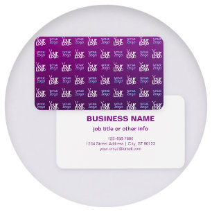 Uw Logo 2 Geüploade Afbeeldingen of bedrijfslogo Visitekaartje