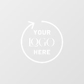 Uw Logo | Aangepast Bedrijfslogo Raamsticker (Vel)
