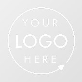 Uw logo | Aangepast bedrijfslogo uploaden Raamsticker (Vel)