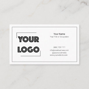 Uw Logo Aangepaste QR Code Marketing Visitekaartje
