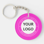 Uw Logo aangepaste tekst Business Sleutelhanger Sj (Voorkant)