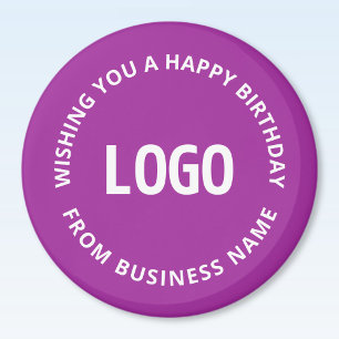 Uw Logo & Aangepaste Tekst Gefeliciteerd met je Magneet