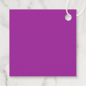 Uw Logo & Aangepaste Tekst | Gefeliciteerd van… Bedankjes Labels (Achterkant)