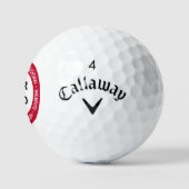 Uw Logo aangepaste tekst promotionele stempel golf Golfballen (Logo)