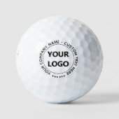 Uw Logo aangepaste tekst stempels golfballen Sjabl (Voorkant)