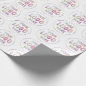 Uw logo Aangepaste Zakelijke Promotionele Merknaam Cadeaupapier (Hoek)