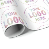 Uw logo Aangepaste Zakelijke Promotionele Merknaam Cadeaupapier (Rol Hoek)