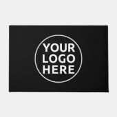 UW LOGO | Aangepaste zakelijke vloerkleed deurmat (Voorkant)