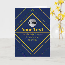 Uw Logo & Aanpasbare Ontwerpsjabloon Kaart