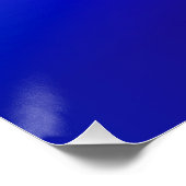 Uw Logo & Aanpasbare Tekst | Paarse Ombre Perfect Poster (Hoek)