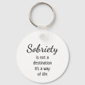 Uw Logo Addiction Recovery Counselor Custom Sleutelhanger (Voorkant)