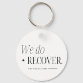 Uw Logo-adviseur voor het Small Business Recovery  Sleutelhanger (Voorkant)