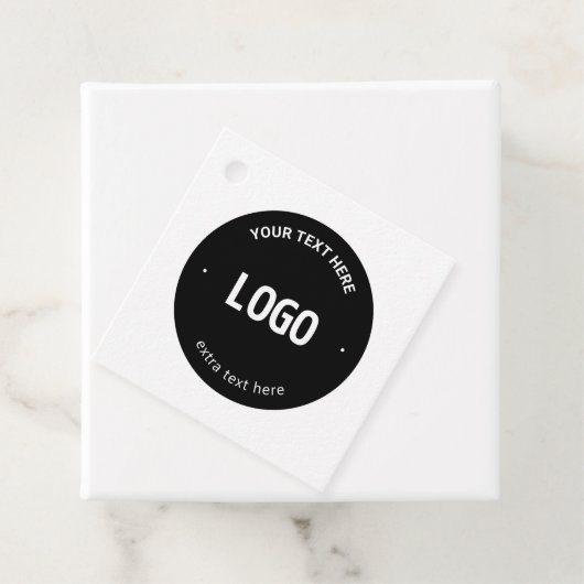 Uw Logo, Afbeelding of ontwerp en bewerkbare tekst Bedankjes Labels (In situ)