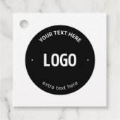 Uw Logo, Afbeelding of ontwerp en bewerkbare tekst Bedankjes Labels (Voorkant)