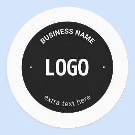 Uw Logo, Afbeelding of ontwerp en bewerkbare tekst Labels