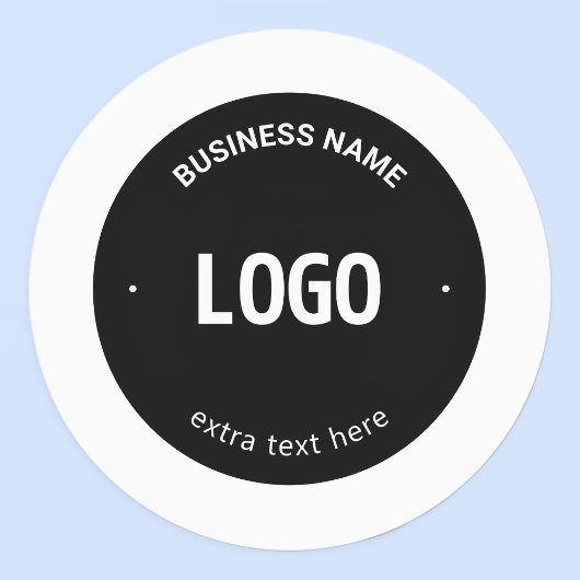 Uw Logo, Afbeelding of ontwerp en bewerkbare tekst Labels