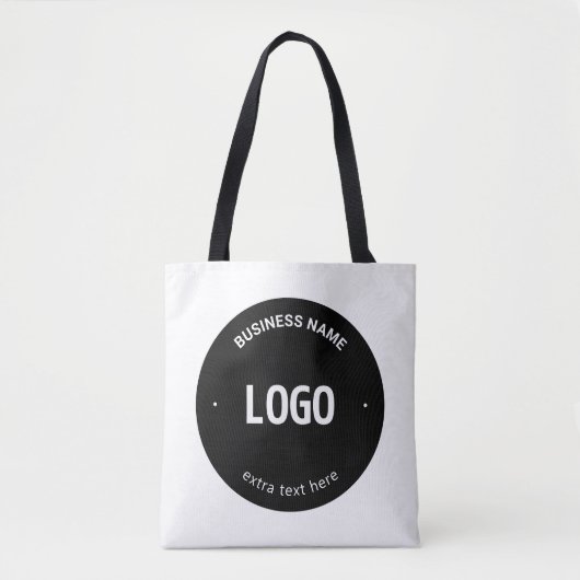 Uw Logo, Afbeelding of ontwerp en bewerkbare tekst Tote Bag (Voorkant)
