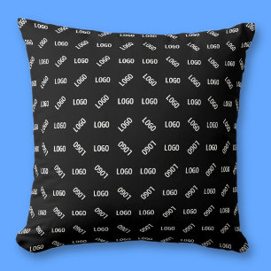 Uw Logo/Afbeelding   Uniek modern geometrisch patr Kussen