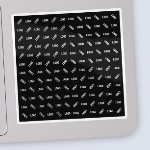 Uw Logo/Afbeelding   Uniek modern geometrisch patr Sticker