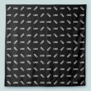 Uw logo/afbeelding Uniek modern geometrisch patr Wandkleed