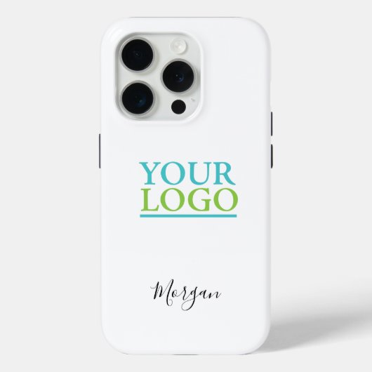 Uw Logo/Art/Foto, noem Zwart Manuscript, Wit Case-Mate iPhone Case (Achterkant)