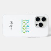 Uw Logo/Art/Foto, noem Zwart Manuscript, Wit Case-Mate iPhone Case (Achterkant (horizontaal))