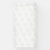 Uw logo automatisch verlicht en herhalend spandoek (Verticaal)