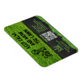 Uw Logo-bedrijf | Citaten voor gazonverzorging Magneet (Rechterzijde)