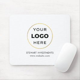 Uw Logo-bedrijf Corporate White Muismat