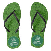 Uw Logo-bedrijf | Lawn Care-service Teenslippers (Voetbed)