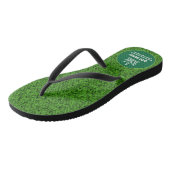 Uw Logo-bedrijf | Lawn Care-service Teenslippers (Schuin)