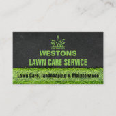 Uw Logo-bedrijf | Lawncare Service Social Media Visitekaartje (Voorkant)