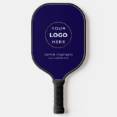 Uw Logo Bedrijf Marine Blauw Pickleball Paddle (Voorkant)