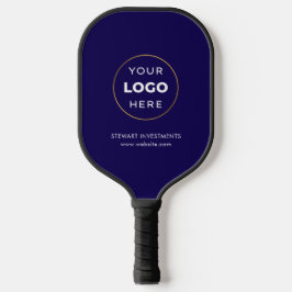 Uw Logo Bedrijf Marine Blauw Pickleball Paddle