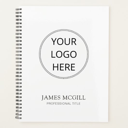 Uw Logo bedrijf Planner (Voorkant)