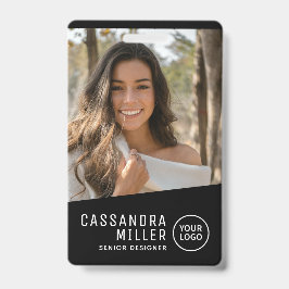 Uw Logo-bedrijfsnaam Badge