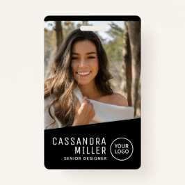 Uw Logo-bedrijfsnaam Badge